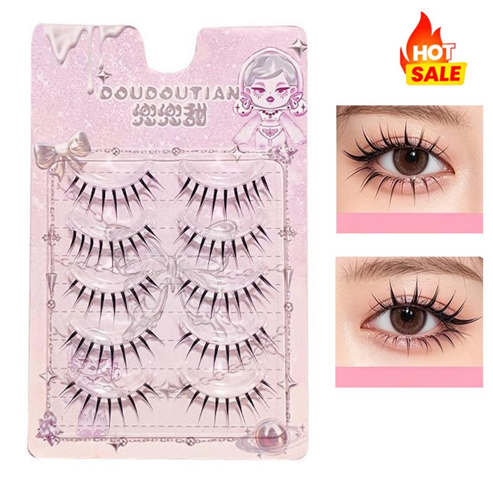 Eyelash Extension Japanese Style - 5 Par Naturalnych Sztucznych Rzęs Japoński