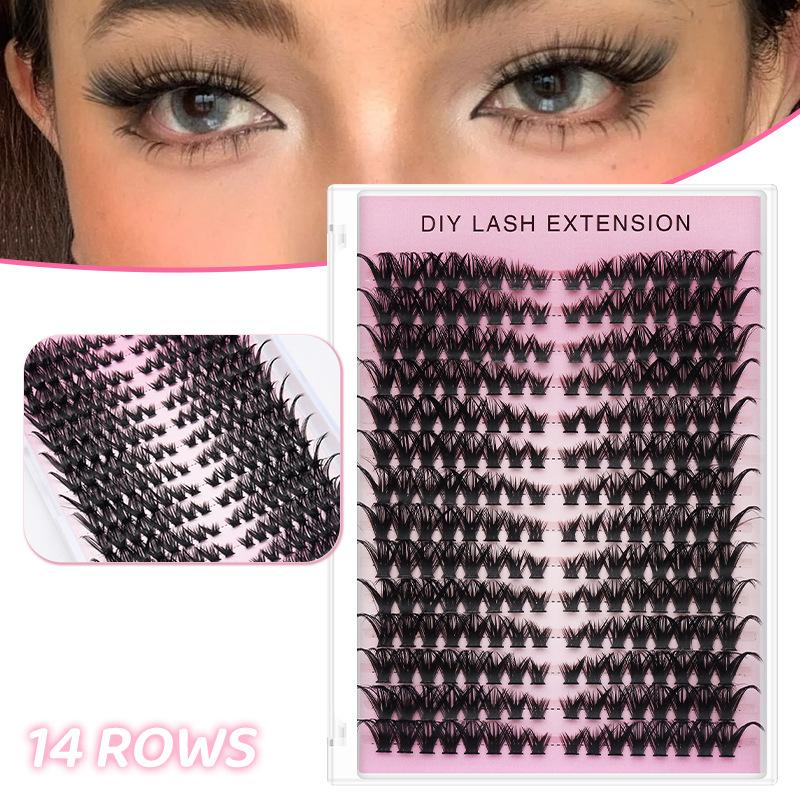 Eyelash Extension Individual - 20 szt. DIY Sztuczne Rzęsy w