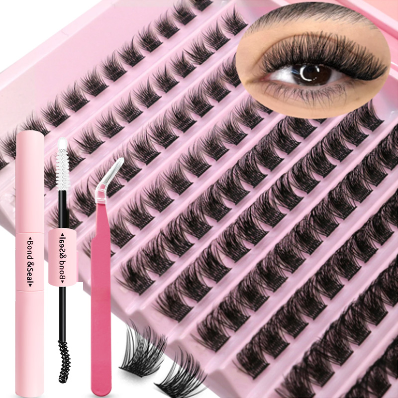 Eyelash Extension Remover At Home - Zestaw do przedłużania rzęs DIY Pojedyncze