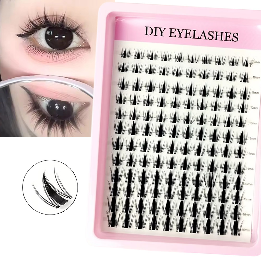 Eyelash Extension Wet Look - 120 szt. Sztuczne rzęsy Fairy Eyelash