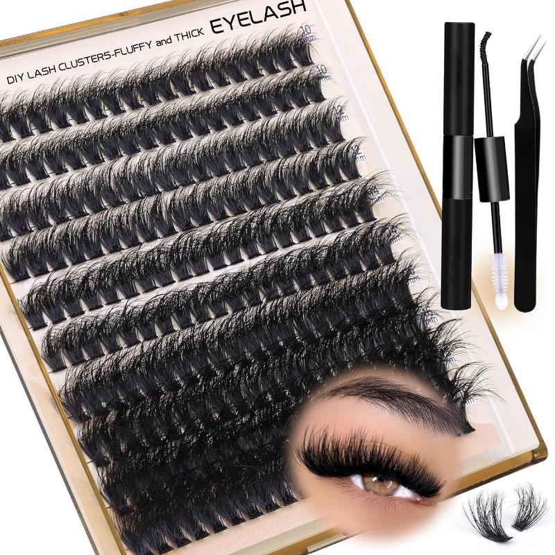 Eyelash Extension Individual - Nowe Puszyste Grube Kępki Rzęs DIY