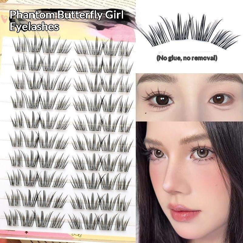 Eyelash Extension With Glue - Rzęsy DIY z naturalnych piór, bez