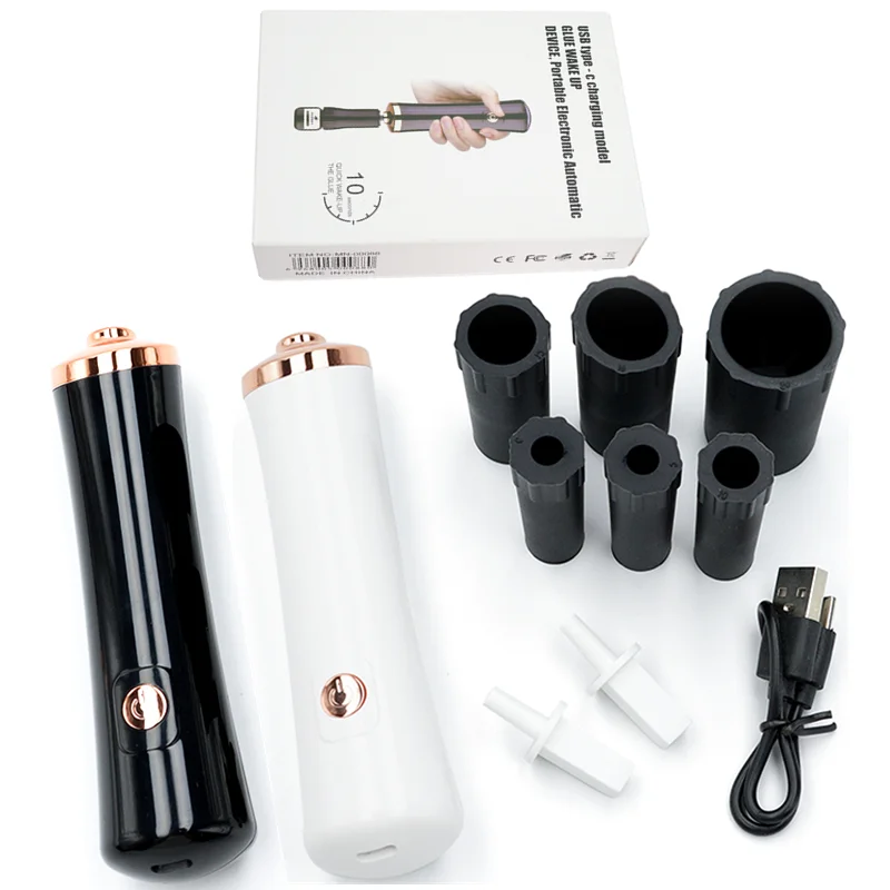 Eyelash Extension With Glue - Elektryczny shaker do kleju do rzęs,