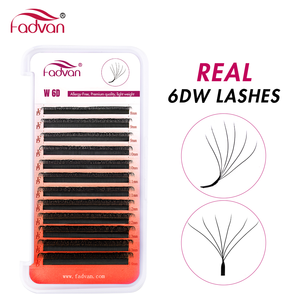 FADVAN Real 6D W rzęsy 0,07 W  – Eyelash Extension Human Hair recenzja i cena