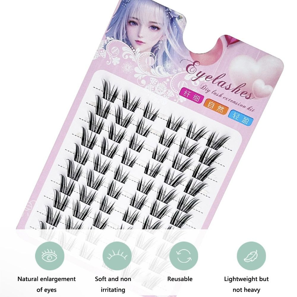 Kępki rzęs 12mm Cat Eye Fairy  – Eyelash Extension Wet Look recenzja i cena