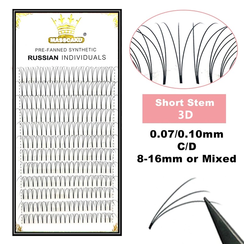MASSCAKU Premade Russian Volum – Eyelash Extension Remover At Home recenzja i cena