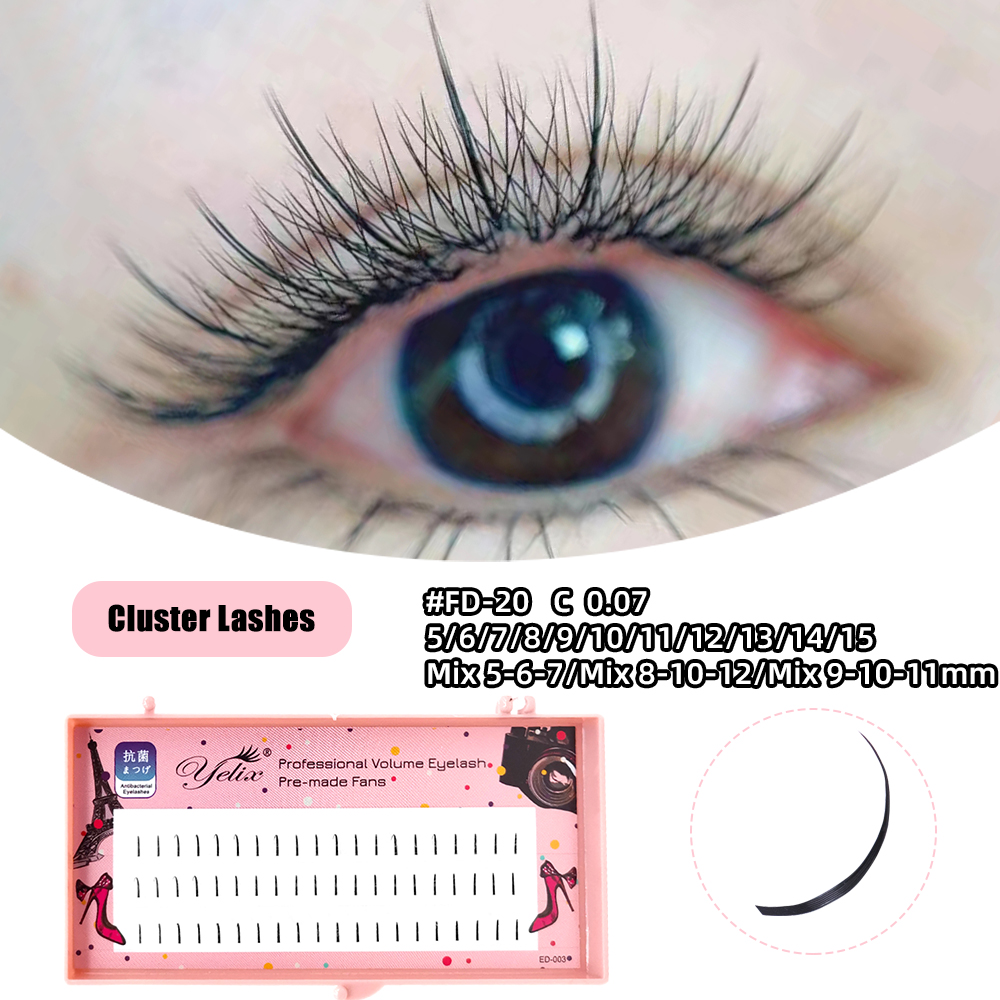 Yelix Naturalne Miękkie Pojedy – Eyelash Extension Individual recenzja i cena