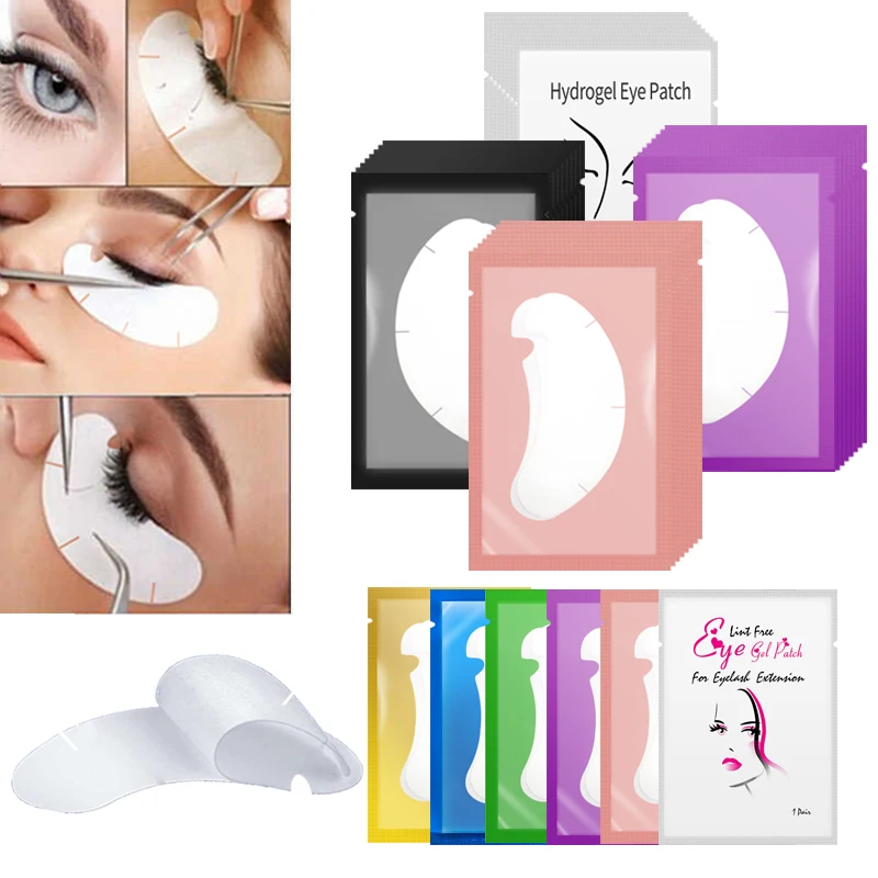 50/100PCS U Shape Eyelash Pads – Under Eye Gel recenzja i cena