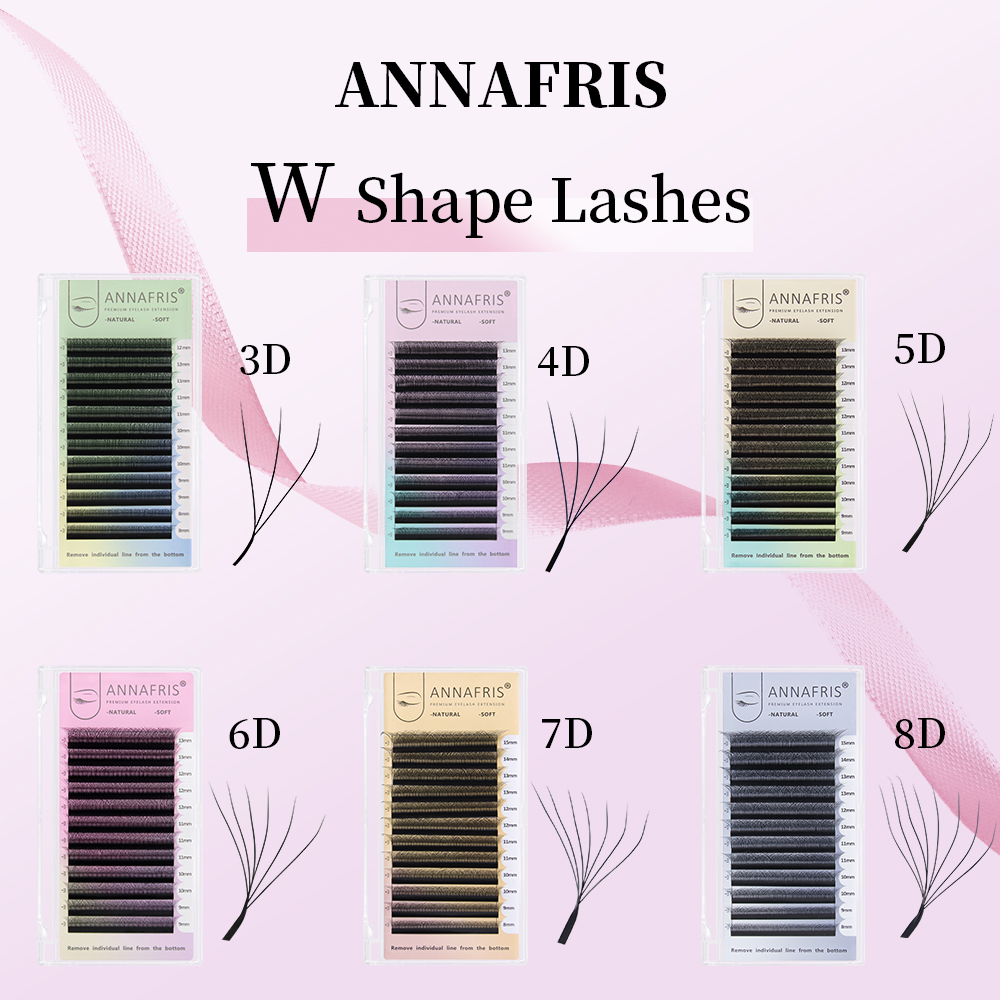 ANNAFRIS Premade Volume Fan YY – Eyelash Extension Human Hair recenzja i cena