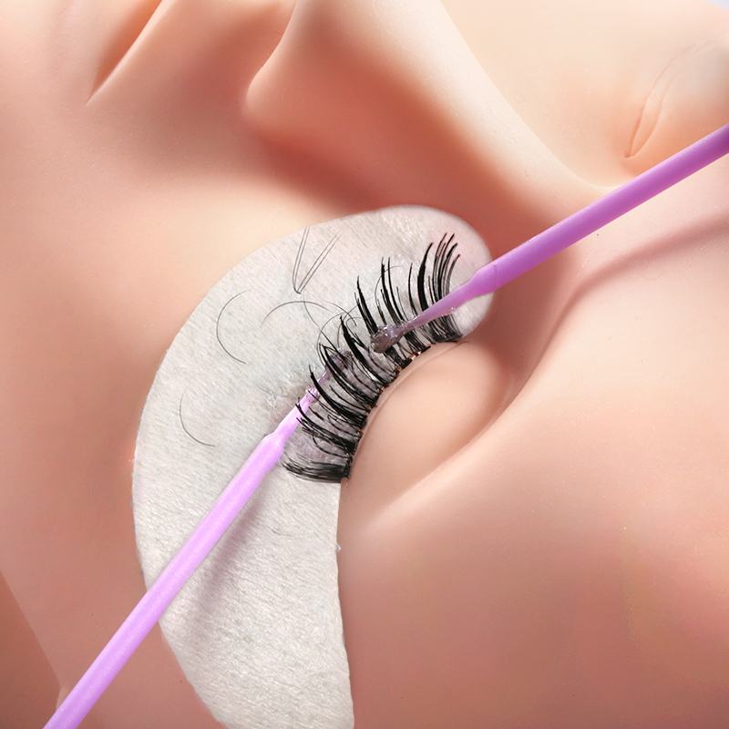 50/100 szt. Jednorazowe mikro  – Eyelash Extension Remover recenzja i cena