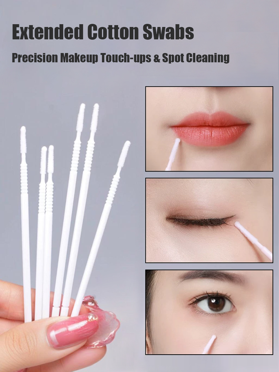 Jednorazowe długie waciki kosm – Eyelash Extension Remover recenzja i cena
