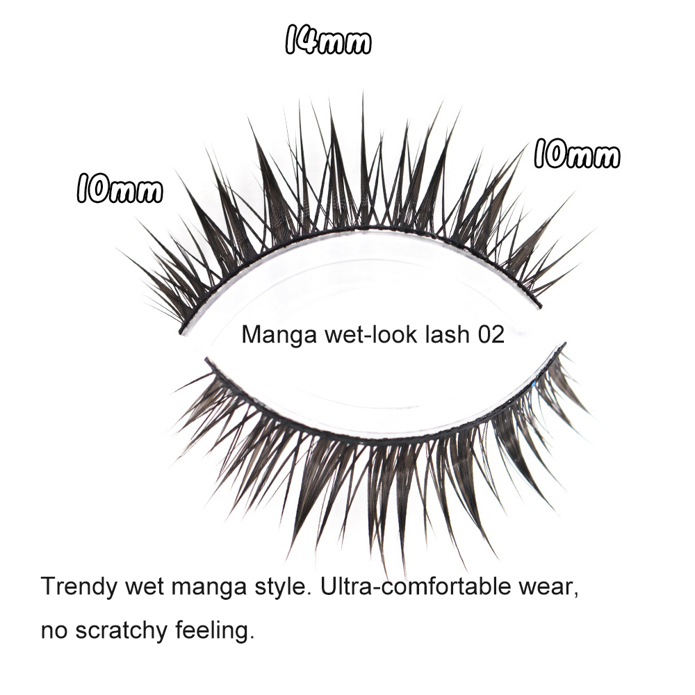 Sztuczne rzęsy Manga Wet Look, – Eyelash Extension Wet Look recenzja i cena