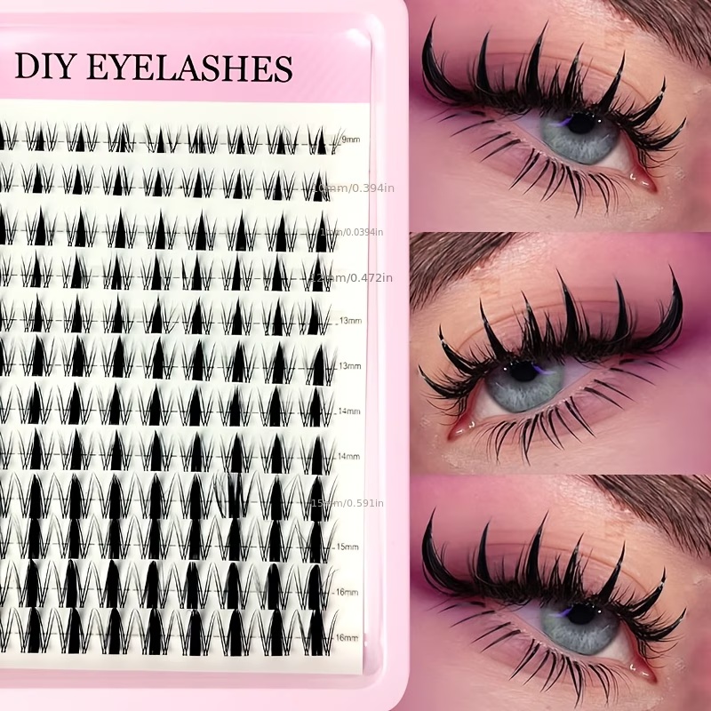 120 szt. Sztuczne rzęsy Fairy  – Eyelash Extension Wet Look recenzja i cena