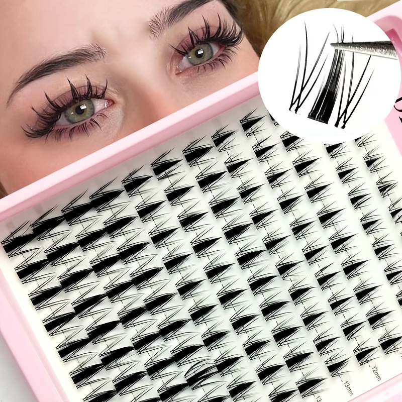 120 szt. Sztuczne rzęsy Fairy  – Eyelash Extension Wet Look recenzja i cena