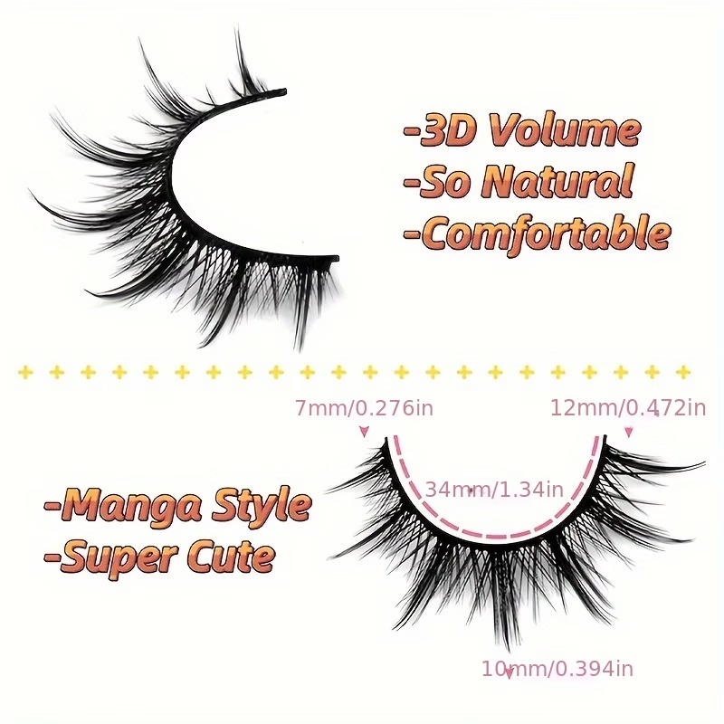 5 Par Sztucznych Rzęs Manga An – Eyelash Extension Japanese Style recenzja i cena