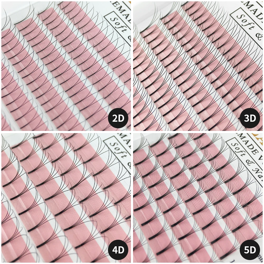 GLAMLASH 2D-6D gotowe wachlarz – Eyelash Extension Korea Natural recenzja i cena