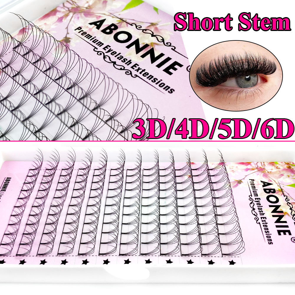 Abonnie 6D Wąskie Kępki Gotowe – Eyelash Extension Remover At Home recenzja i cena
