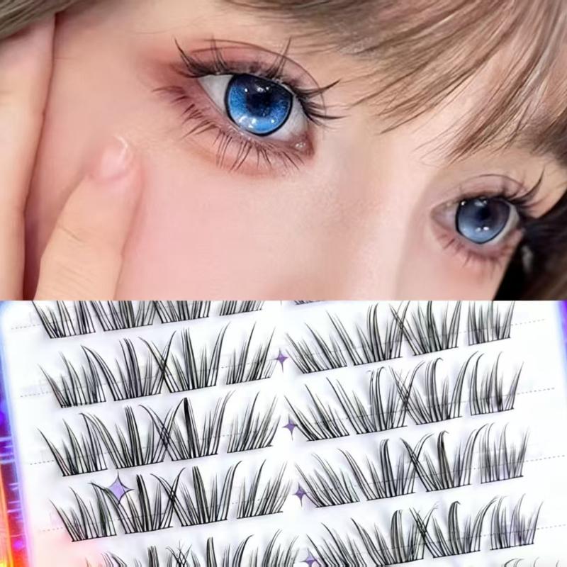 Rzęsy DIY z naturalnych piór,  – Eyelash Extension With Glue recenzja i cena