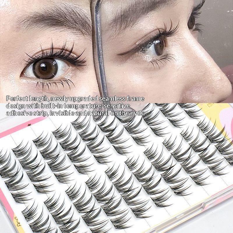 Rzęsy DIY z naturalnych piór,  – Eyelash Extension With Glue recenzja i cena