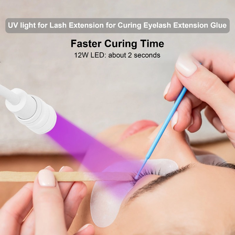 Lampa UV do rzęs, przedłużania – Eyelash Extension With Glue recenzja i cena