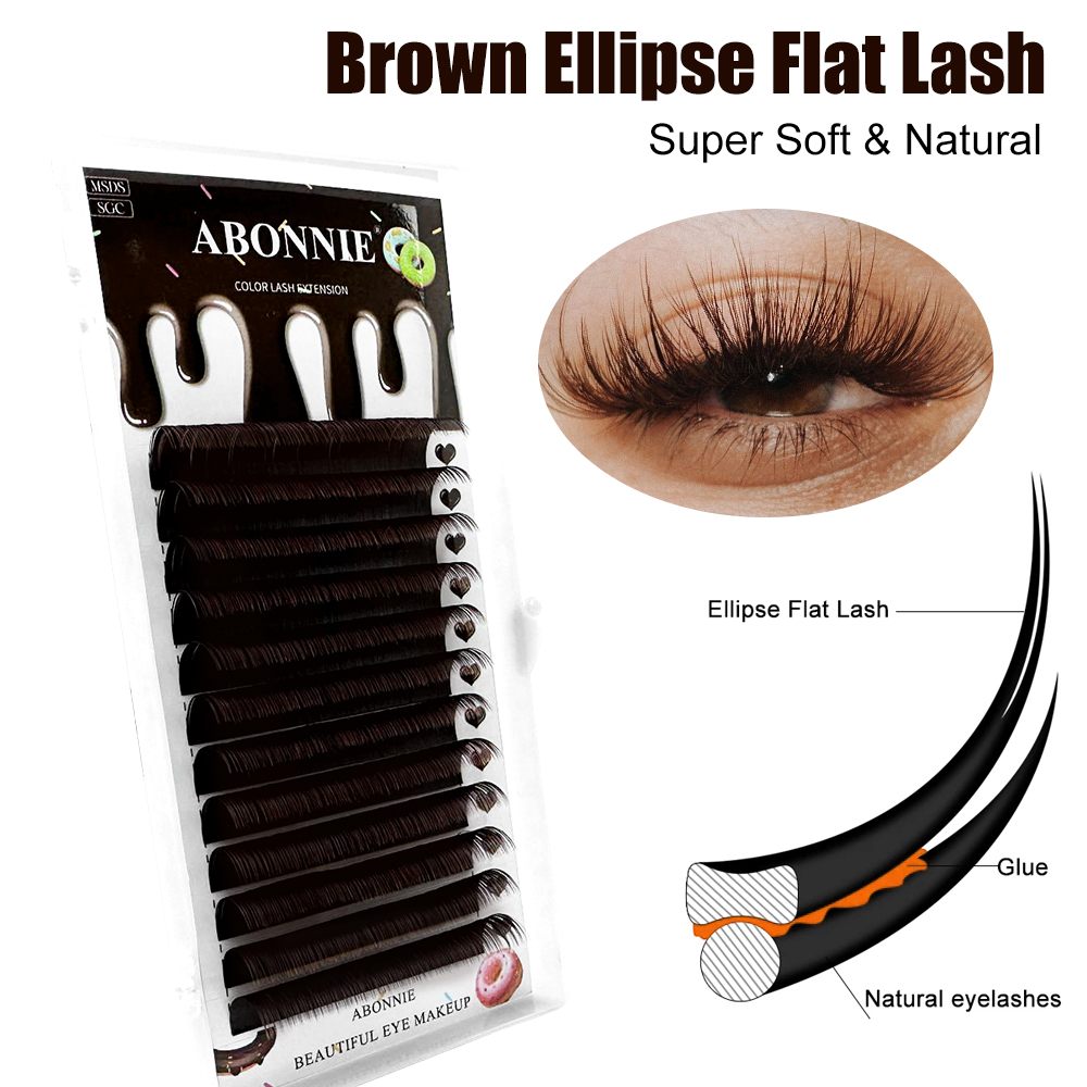 Abonnie Premium elipsy płaskie – Eyelash Extension Korea Natural recenzja i cena