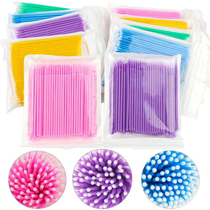 100 szt. Szczoteczek do czyszc – Eyelash Extension Remover recenzja i cena