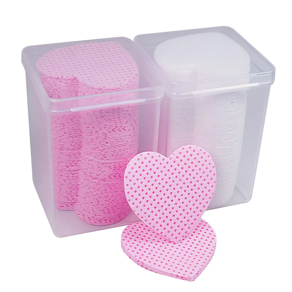 200 szt. Bezpyłowe waciki do p – Eyelash Extension Gel Remover recenzja i cena
