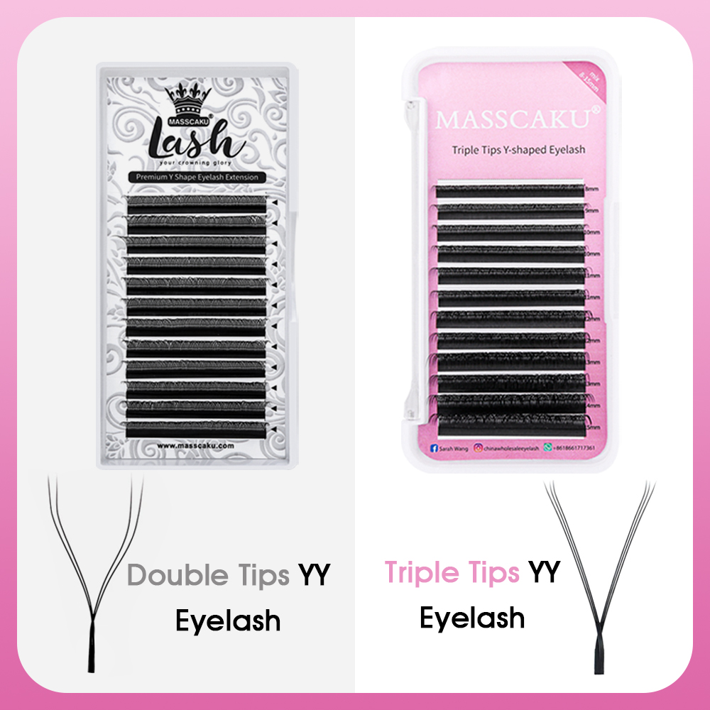 MASSCAKU 0.05mm 0.07mm C CC D  – Eyelash Extension Korea Natural recenzja i cena
