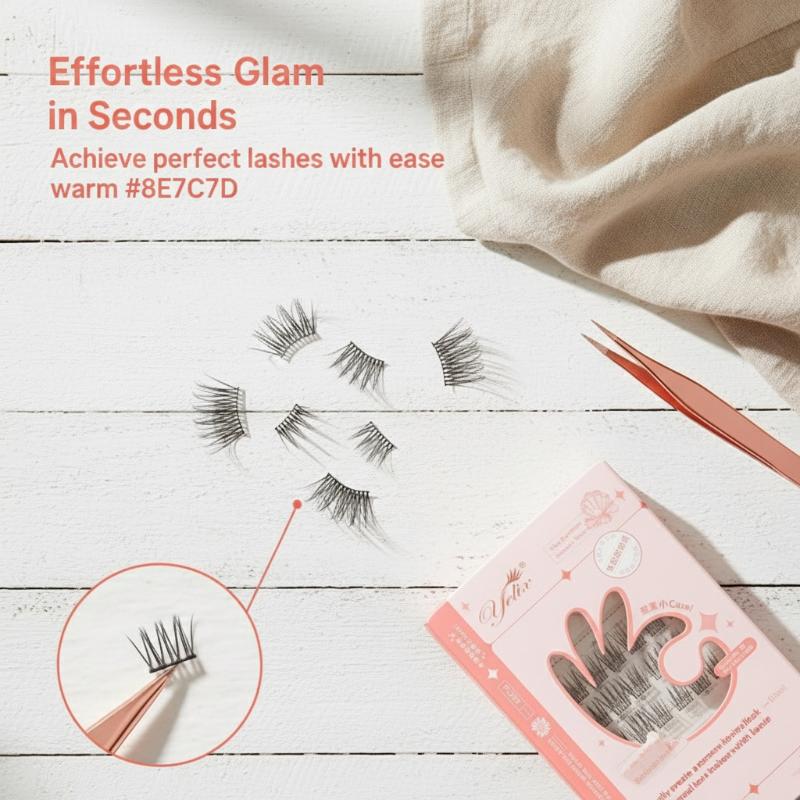 7 rzędów samoprzylepnych rzęs  – Eyelash Extension With Glue recenzja i cena