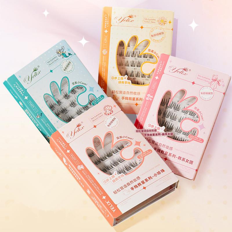 7 rzędów samoprzylepnych rzęs  – Eyelash Extension With Glue recenzja i cena