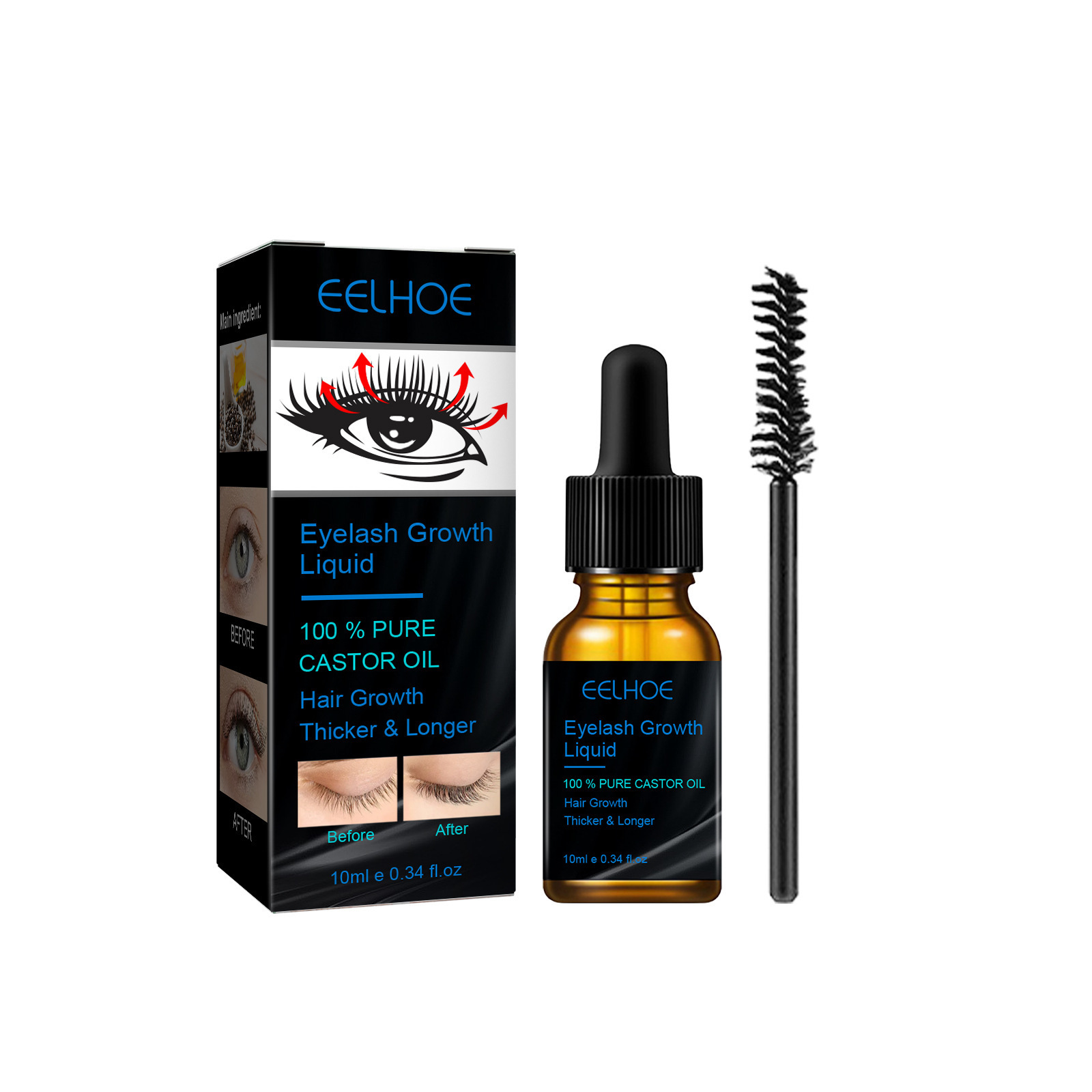 Serum do wzrostu rzęs z olejem – Eyelash Extension Human Hair recenzja i cena
