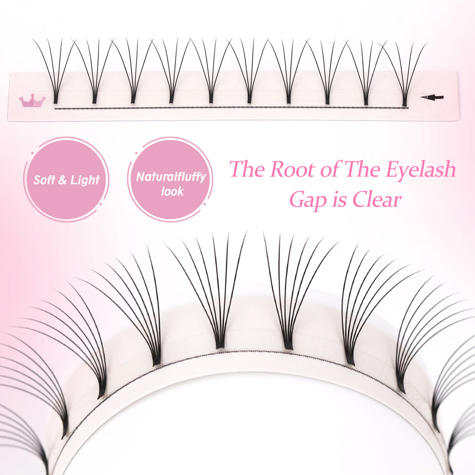 Rujade Gotowe Kępki Volume z K – Eyelash Extension Korea Natural recenzja i cena