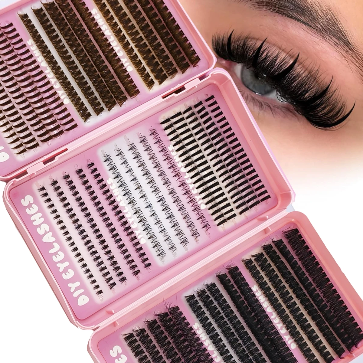 AMSDCN Manga Lash Clusters 780 – Eyelash Extension Wet Look recenzja i cena