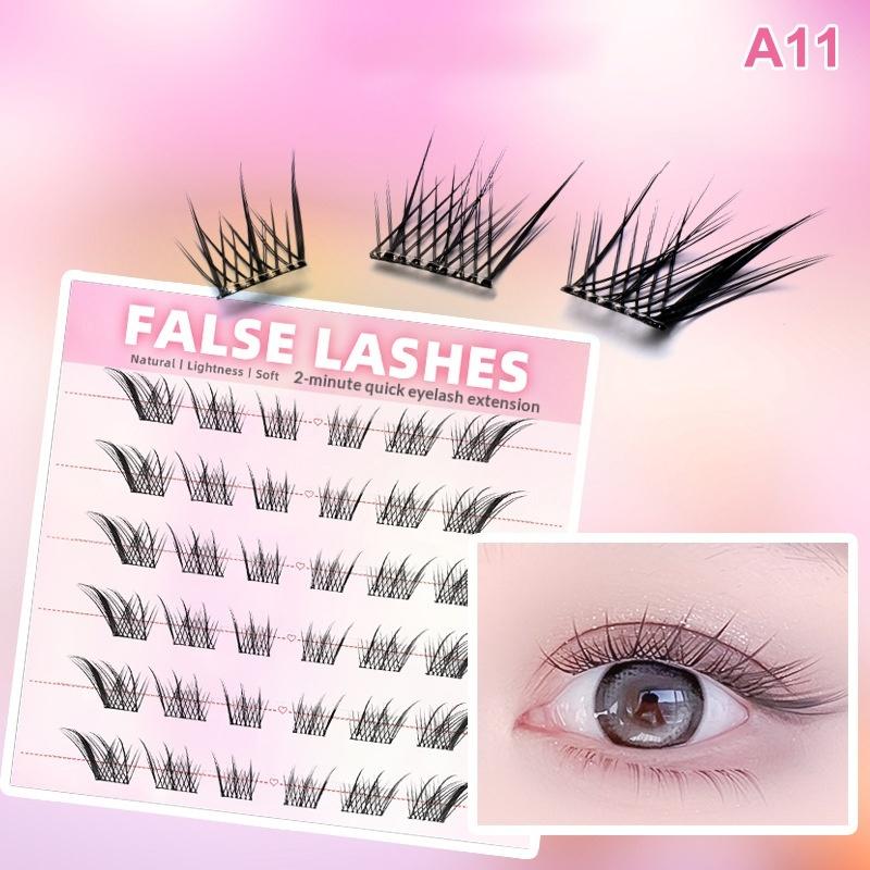 6 Rzędów Gęste Naturalne Sztuc – Eyelash Extension With Glue recenzja i cena