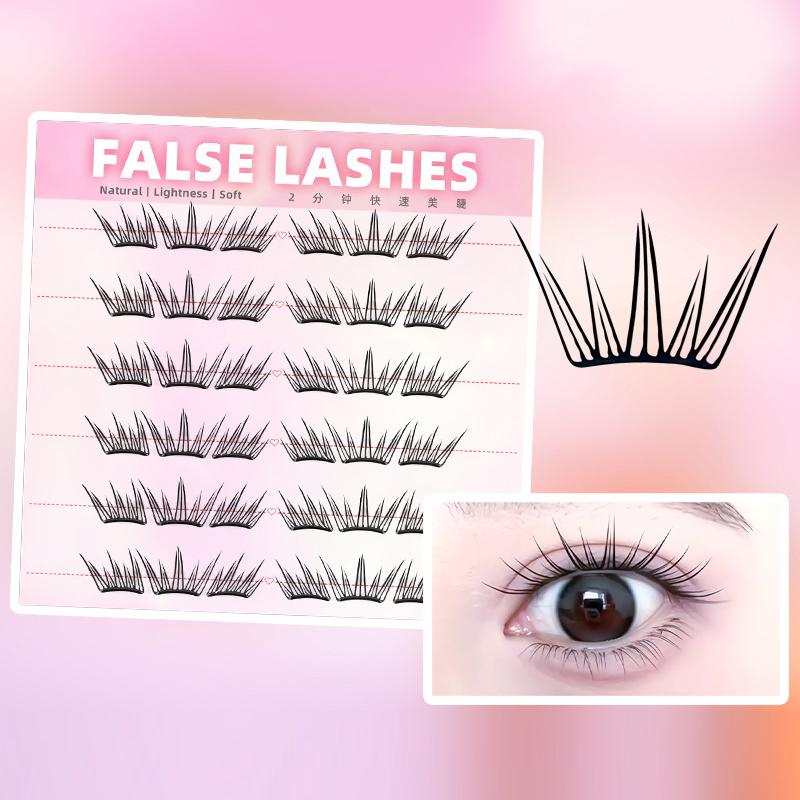 6 Rzędów Gęste Naturalne Sztuc – Eyelash Extension With Glue recenzja i cena